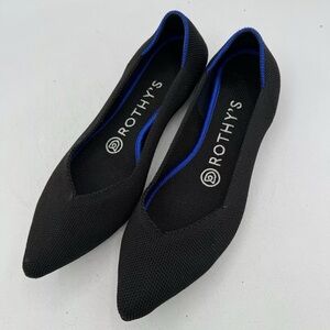 Rothy’s The Point Black Size 6 Women’s Flats